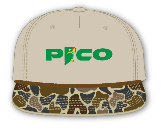 PICO Khaki/Bayou Camo