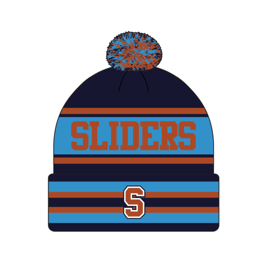 Sliders Pom Beanie